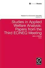 Studies in Applied Welfare Analysis