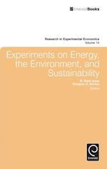 Experiments on Energy, the Environment, and Sustainability