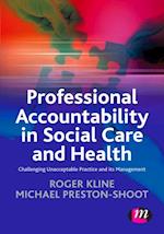 Professional Accountability in Social Care and Health