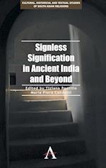 Signless Signification in Ancient India and Beyond