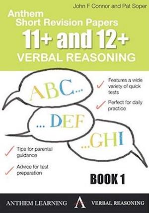 Anthem Short Revision Papers 11+ and 12+ Verbal Reasoning Book 1