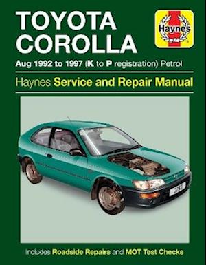 Toyota Corolla Petrol (Aug 92 - 97) Haynes Repair Manual