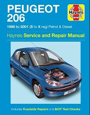 Peugeot 206 Petrol & Diesel (98 - 01) Haynes Repair Manual
