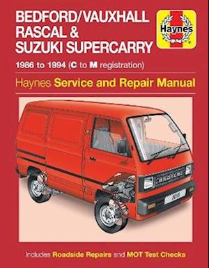 Bedford/Vauxhall Rascal & Suzuki Supercarry (86 - Oct 94) Haynes Repair Manual