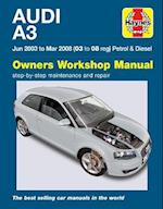 Audi A3 Petrol & Diesel (Jun 03 - Mar 08) Haynes Repair Manual