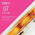 Trinity College London Violin Exam Pieces From 2020: Grade 7 CD