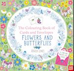 National Trust: The Colouring Book of Cards and Envelopes - Flowers and Butterflies