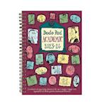 The Dodo Pad Academic A5 Diary 2023-2024 - Mid Year / Academic Year Week to View Diary