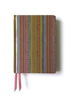 Pink & Green Stripes. (Contemporary Foiled Journal)