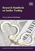 Research Handbook on Insider Trading