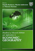 Handbook of Research Methods and Applications in Economic Geography