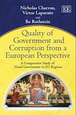 Quality of Government and Corruption from a European Perspective