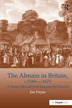 The Almain in Britain, c.1549-c.1675
