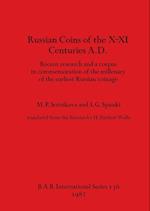 Russian coins of the X-XI Centuries A.D.