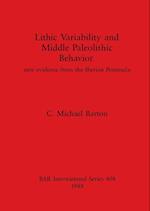 Lithic Variability and Middle Palaeolithic Behavior