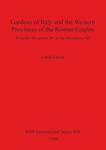 Gardens of Italy and the Western Provinces of the Roman Empire