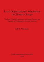 Local Organizational Adaptations to Climatic Change