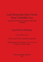 Late Pleistocene Deer Fossils from Corbeddu Cave
