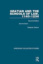 Gratian and the Schools of Law 1140–1234