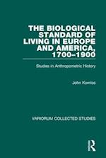 The Biological Standard of Living in Europe and America, 1700–1900