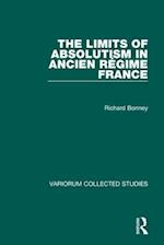 The Limits of Absolutism in ancien régime France