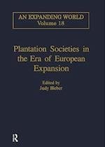 Plantation Societies in the Era of European Expansion