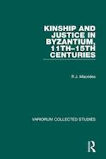 Kinship and Justice in Byzantium, 11th–15th Centuries