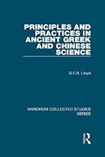 Principles and Practices in Ancient Greek and Chinese Science