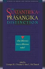 Svatantrika-Prasangika Distinction