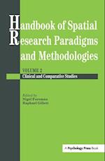 Handbook Of Spatial Research Paradigms And Methodologies