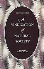 Burke, E: Vindication of Natural Society