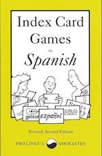 Index Card Games for Spanish