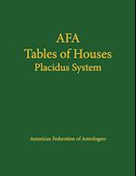 Tables of Houses Placidus System