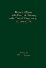 Reports of Cases in the Court of Chancery in the Time of King George I (1714 to 1727), Volume 507