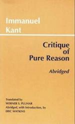 Critique of Pure Reason, Abridged