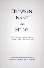 Between Kant and Hegel