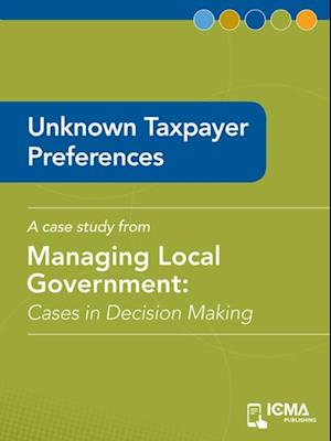 Unknown Taxpayer Preferences