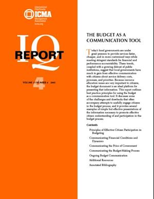 Budget As A Communication Tool