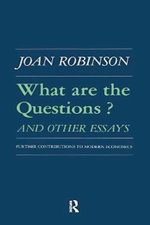 What are the Questions and Other Essays
