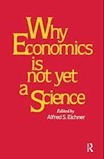 Why Economics is Not Yet a Science