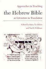 The Hebrew Bible as Literature in Translation