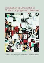 Introduction to Scholarship in Modern Languages and Literat
