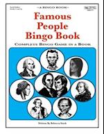 Famous People Bingo Book