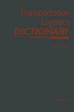 Transportation-Logistics Dictionary