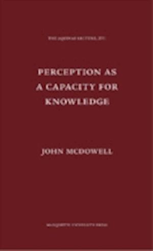 Perception as a Capacity for Knowledge