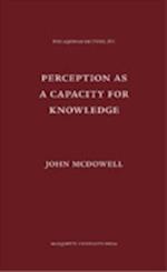 Perception as a Capacity for Knowledge