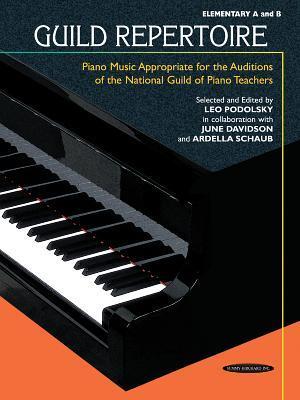 Guild Repertoire -- Piano Music Appropriate for the Auditions of the National Guild of Piano Teachers