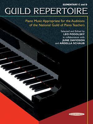 Guild Repertoire -- Piano Music Appropriate for the Auditions of the National Guild of Piano Teachers