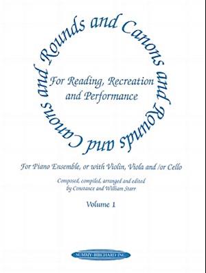 Rounds and Canons for Reading, Recreation and Performance, Piano Ensemble, Vol 1