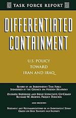 Differentiated Containment: U.S. Policy Toward Iran and Iraq 